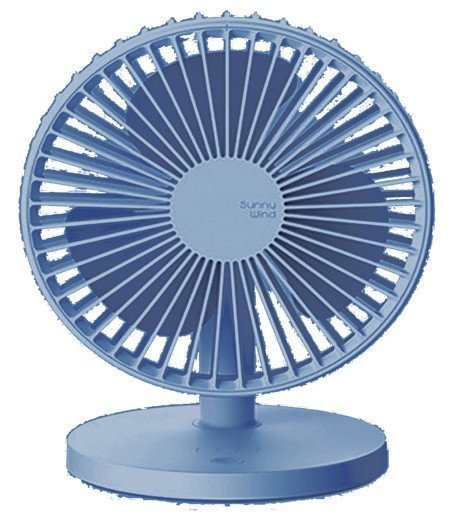 qushini – Desk Fan (blue)