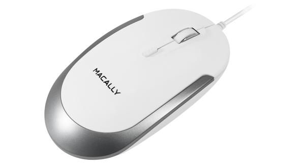 Macally – Rato DynaMouse USB-C (white)