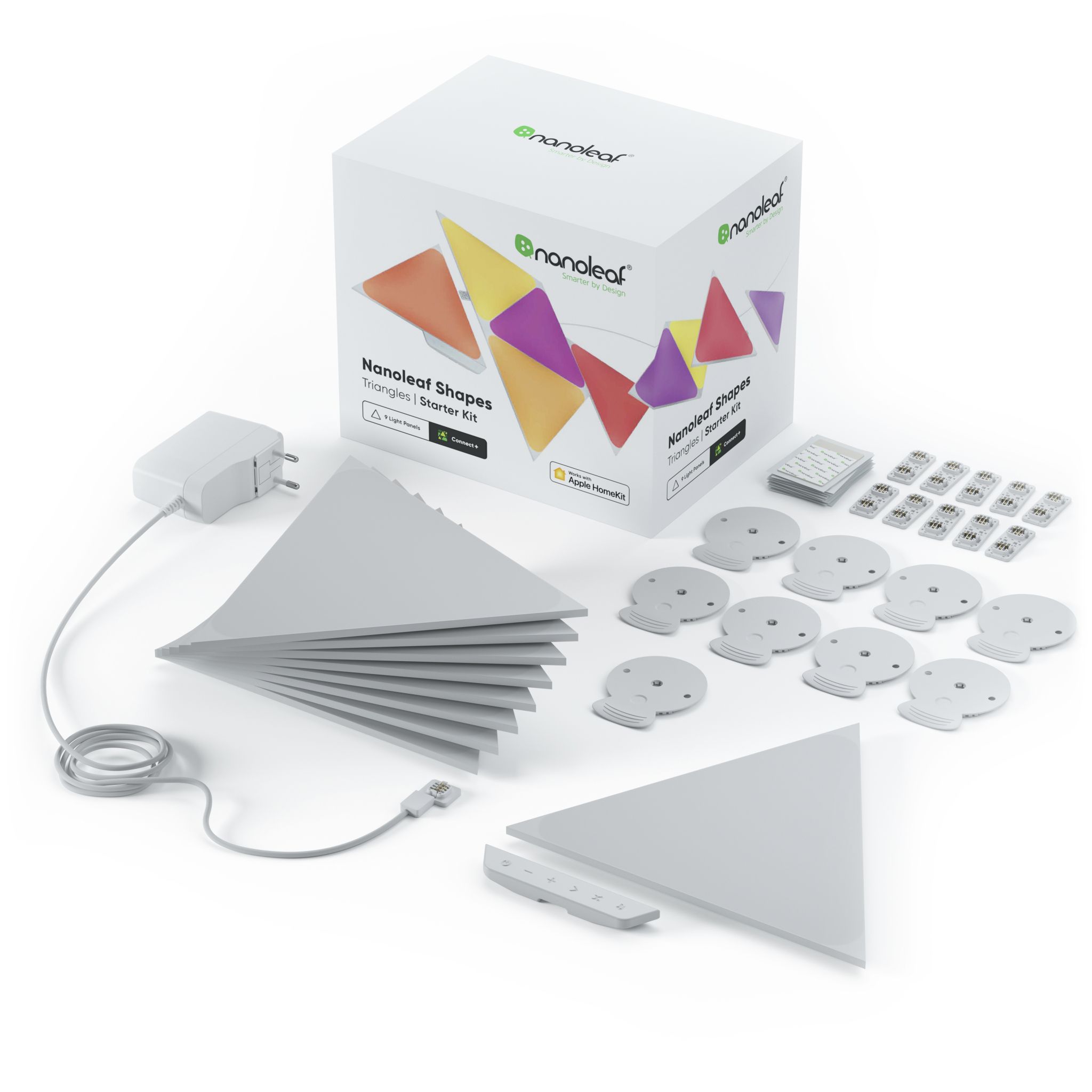 Nanoleaf – Shapes Triangles Kit  (starter+9 panels)