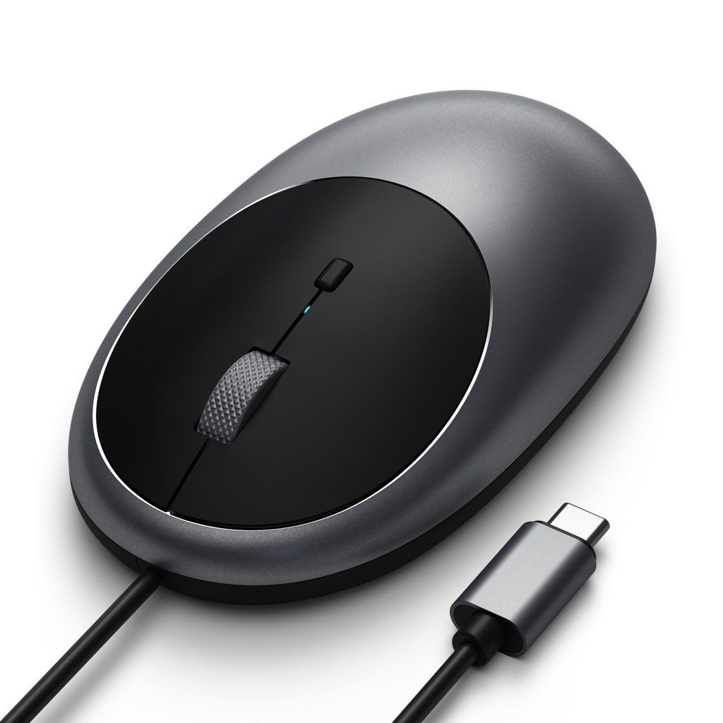 Satechi – C1 USB-C Wired Mouse (space grey)