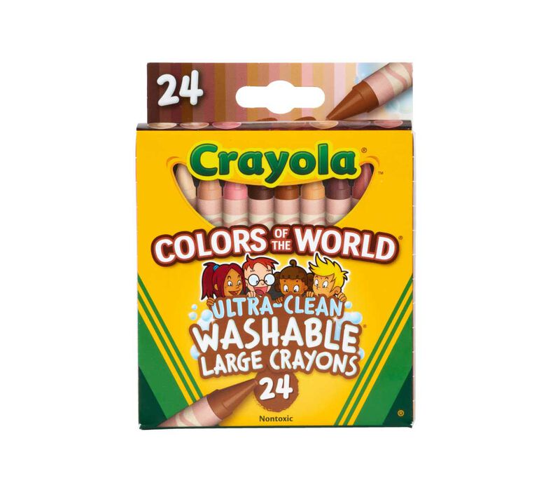 Crayola – Colours of the World 24 Lápis de Cera