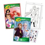 Crayola – Folhas de Colorir Maxi Frozen+Princess + stickers