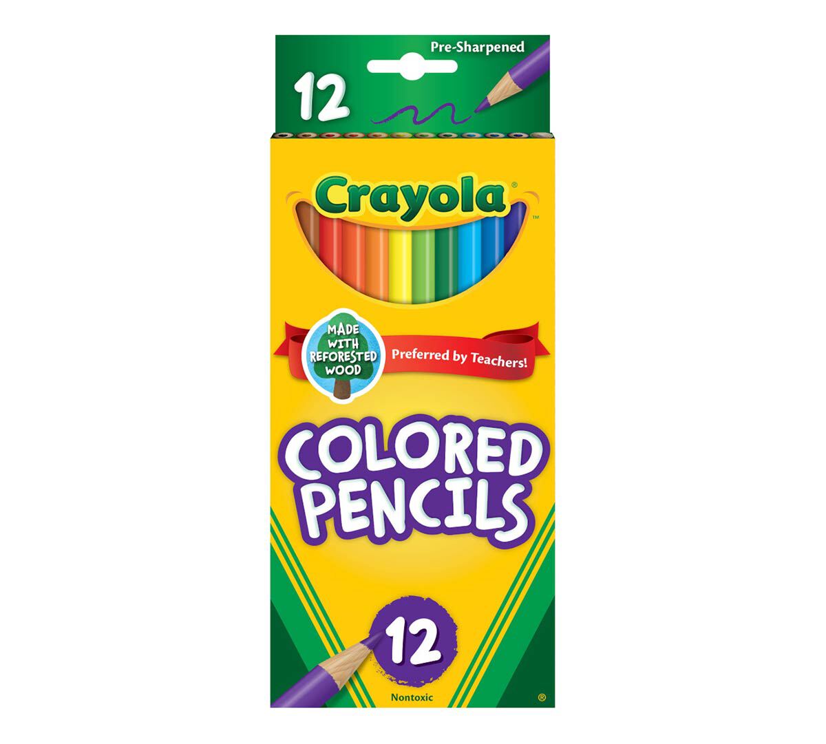 Crayola – Coloured Pencils 12x