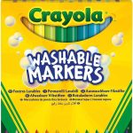 Crayola – Washable Markers Fine Line 24x